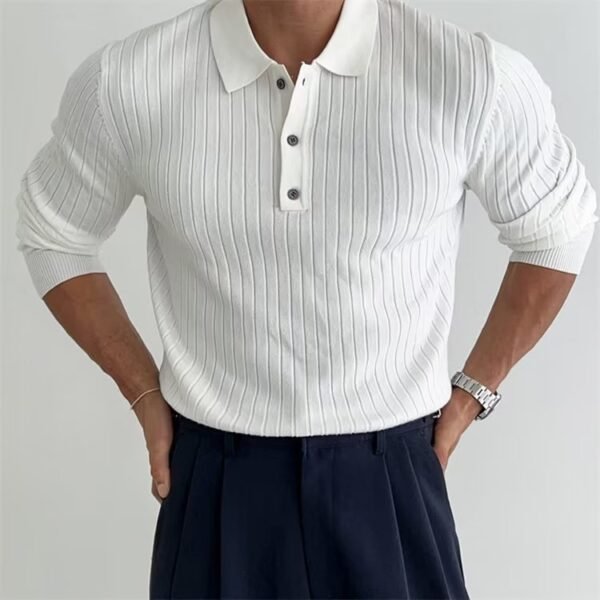 Men’s Slim Fit Polo Knit Shirt